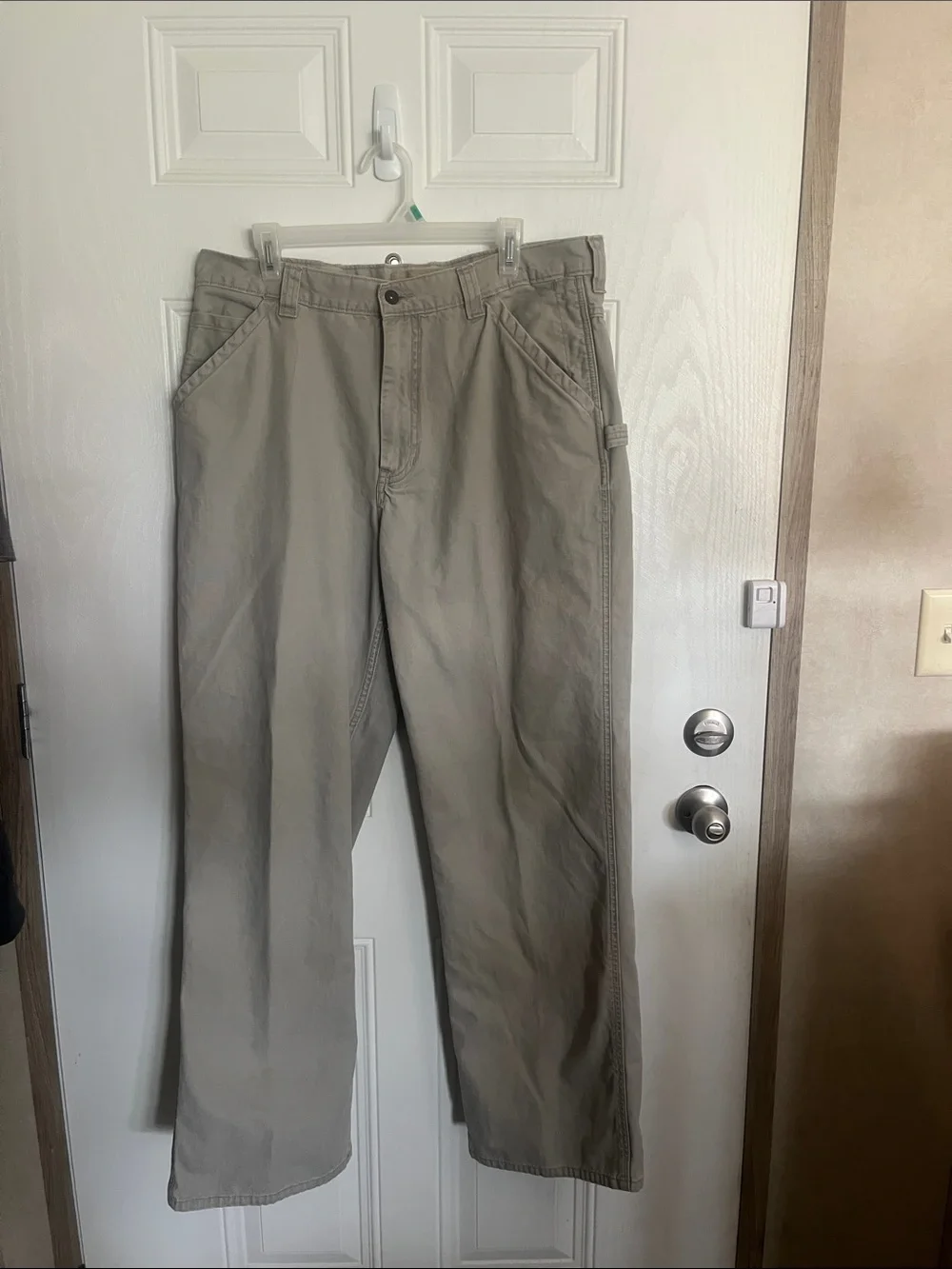 Old Navy Painter’s Men's Straight-Leg Pants  Light Khaki Size 36x34
